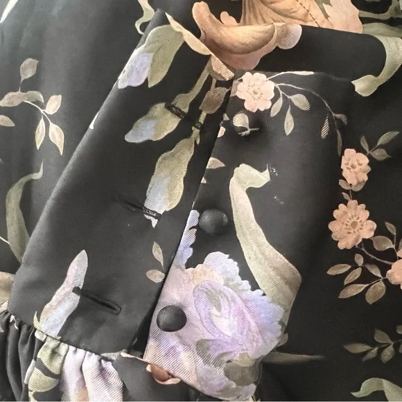 🖤SOLD🖤 ZIMMERMANN EDEN BELTED FLIP MINI DRESS IRIS SHERBET size 0 fits like 4US - Picture 16 of 16